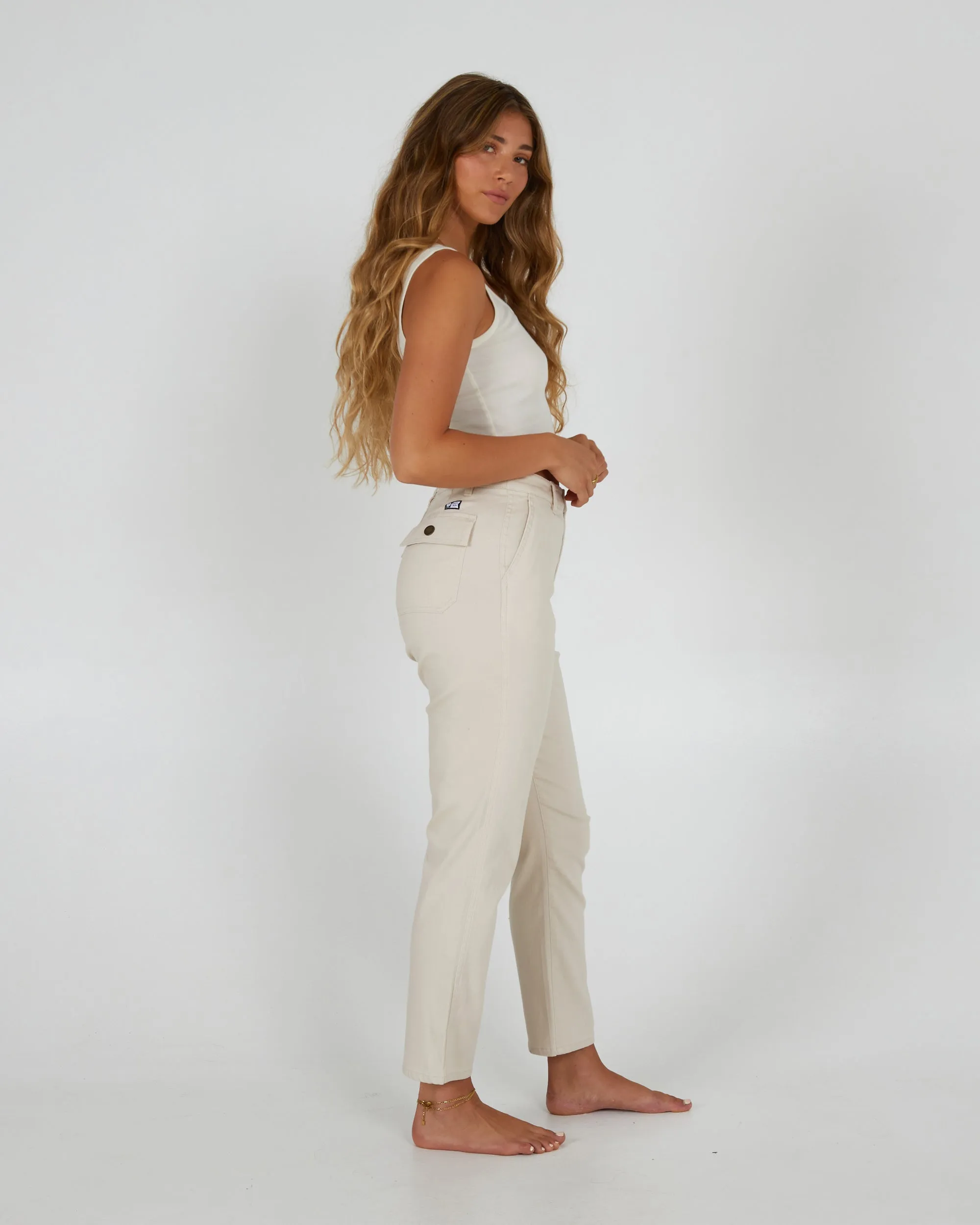 The Helm Natural Pant