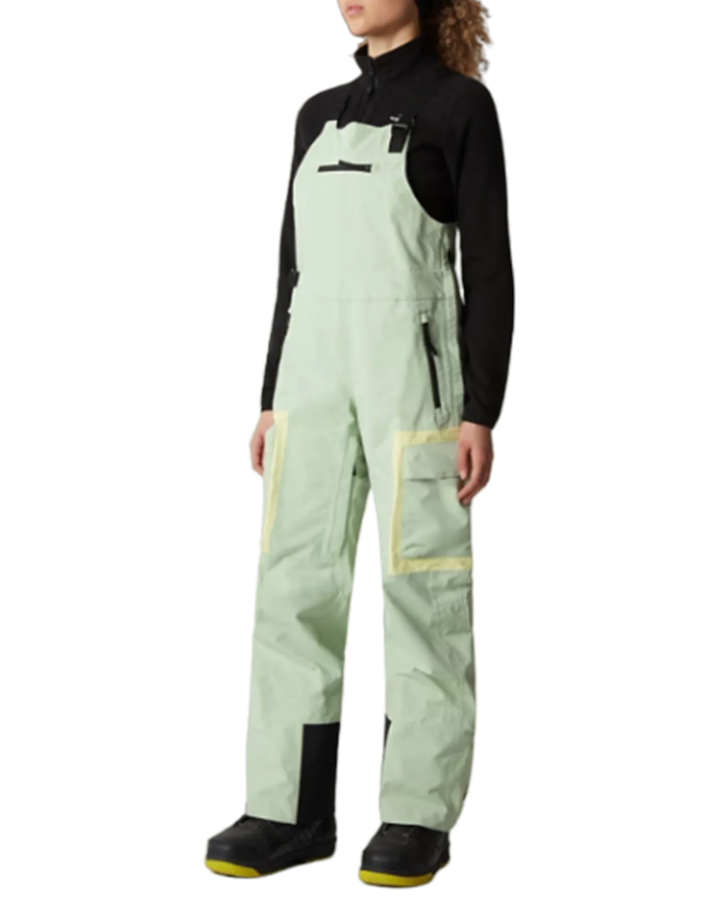 The North Face Women's Dragline Snow Bib - Misty Sage