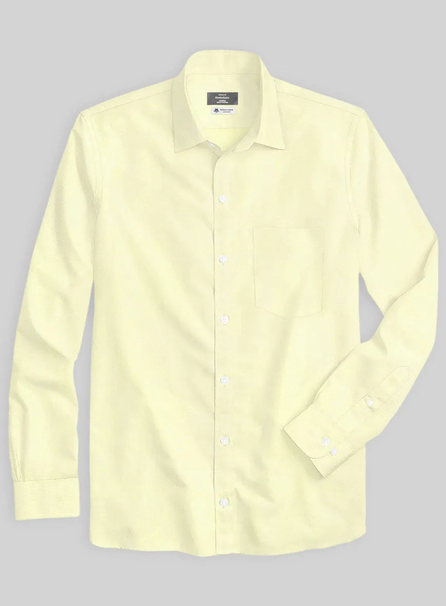 Thomas Mason Yellow Shirt