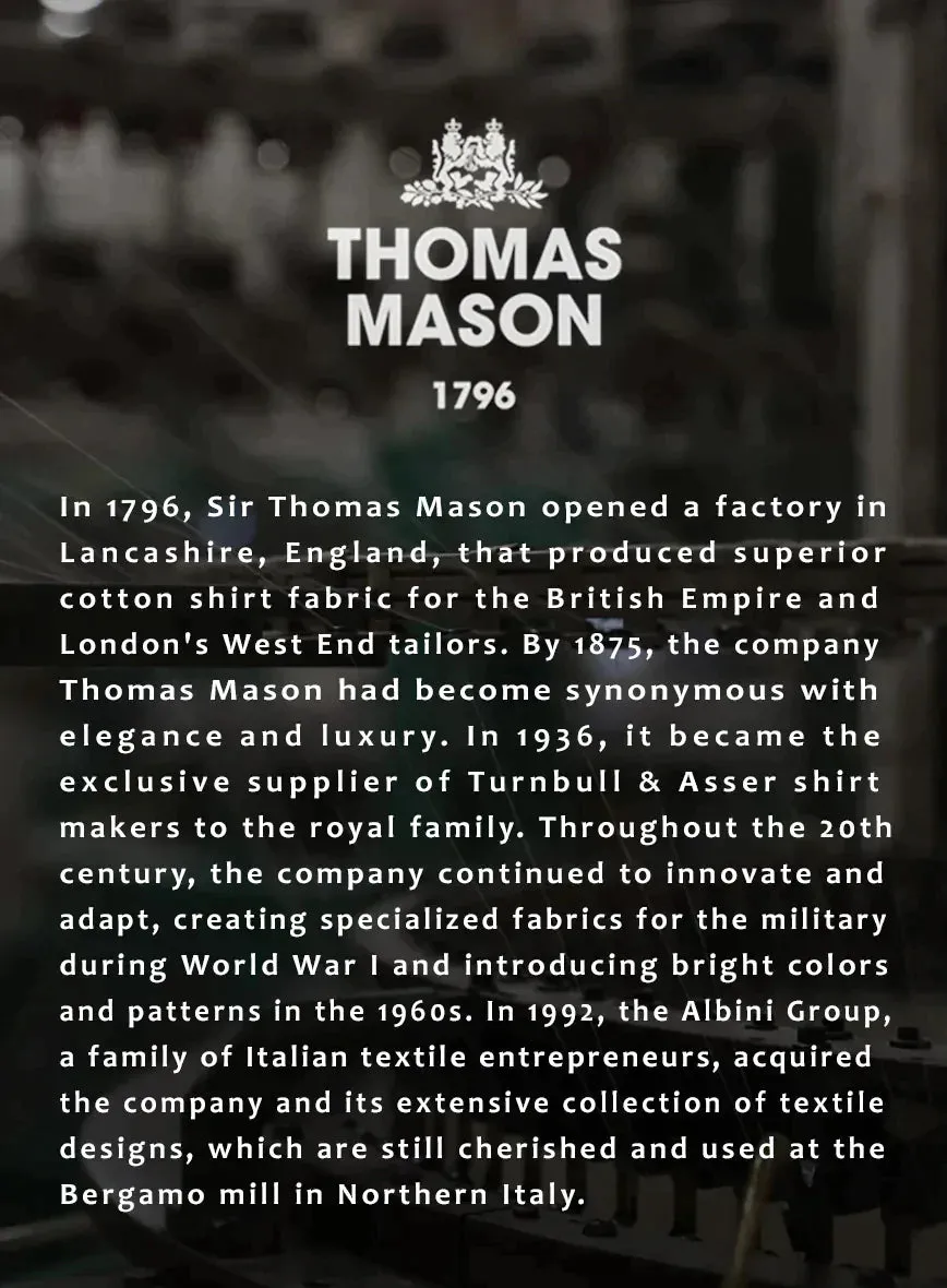 Thomas Mason Yellow Shirt