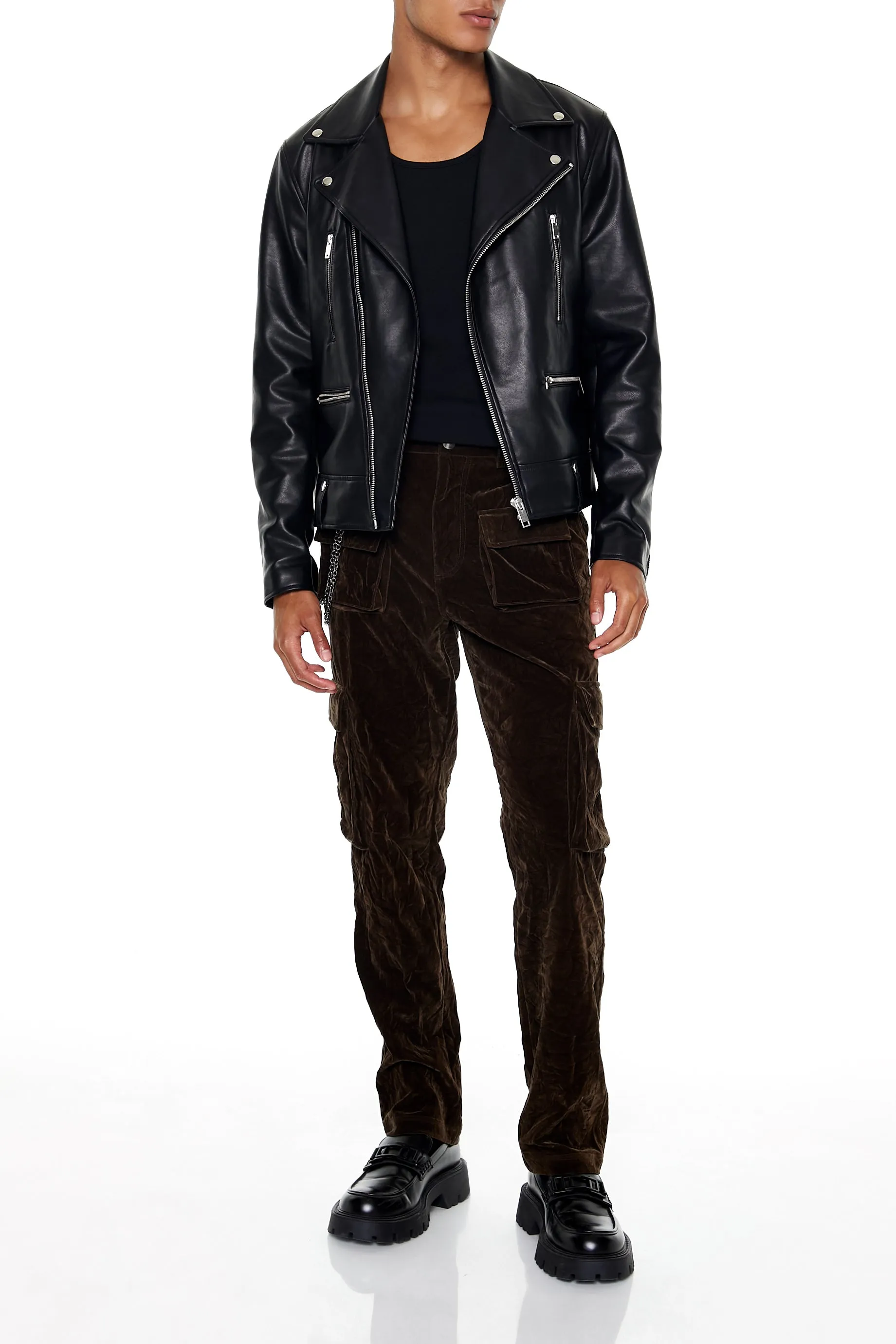 Velvet Wallet Chain Cargo Pant