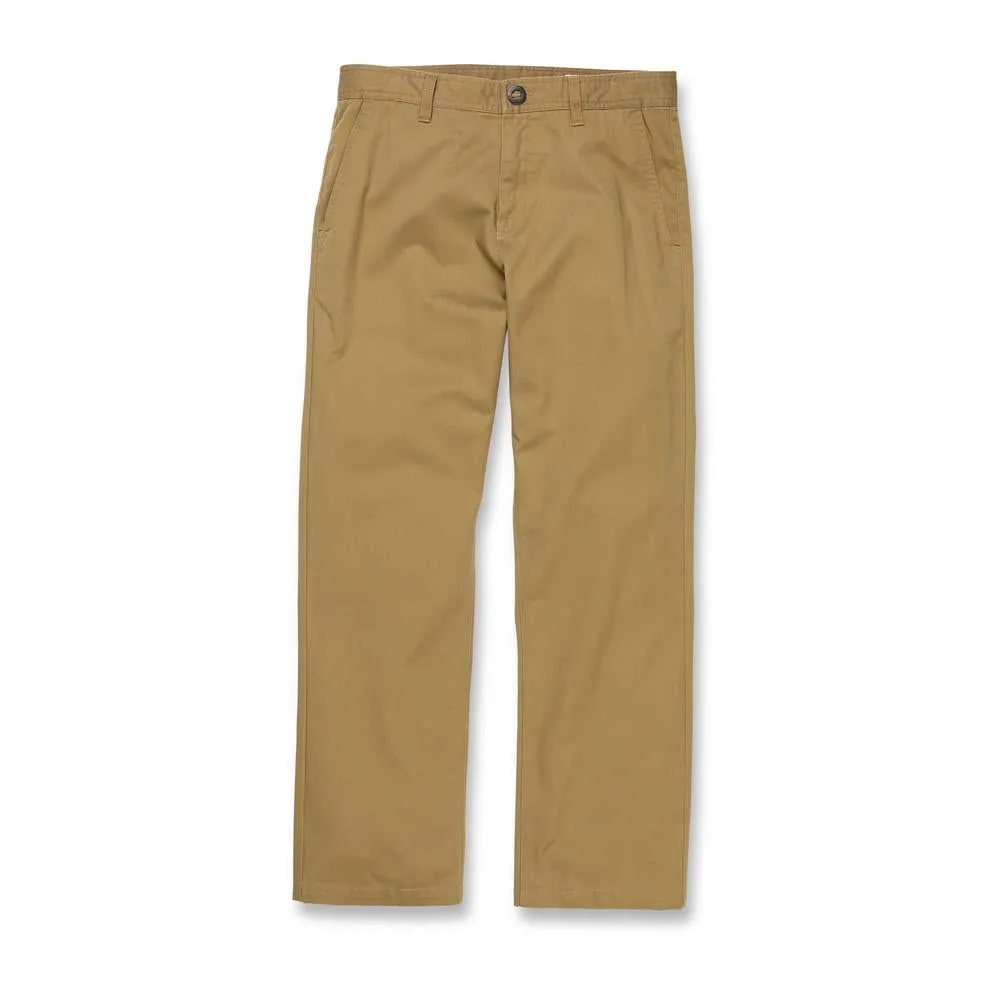 Volcom Frickin Skate Chino Pant Dark Khaki