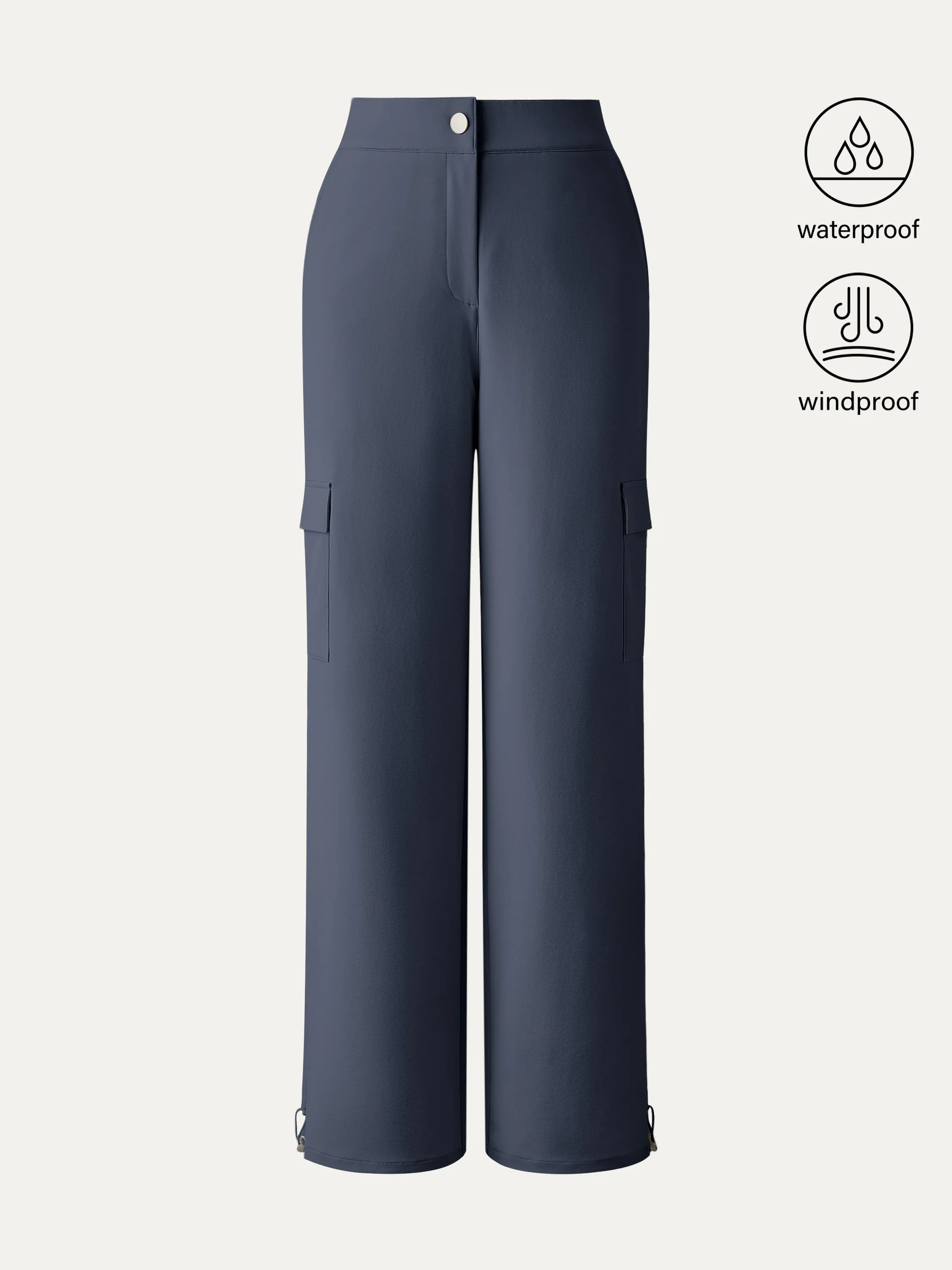 Water-Repellent Fleece Lined Cargo Pant