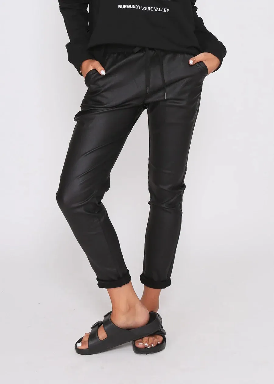 Wax Riley Jogger - Black - Black Band