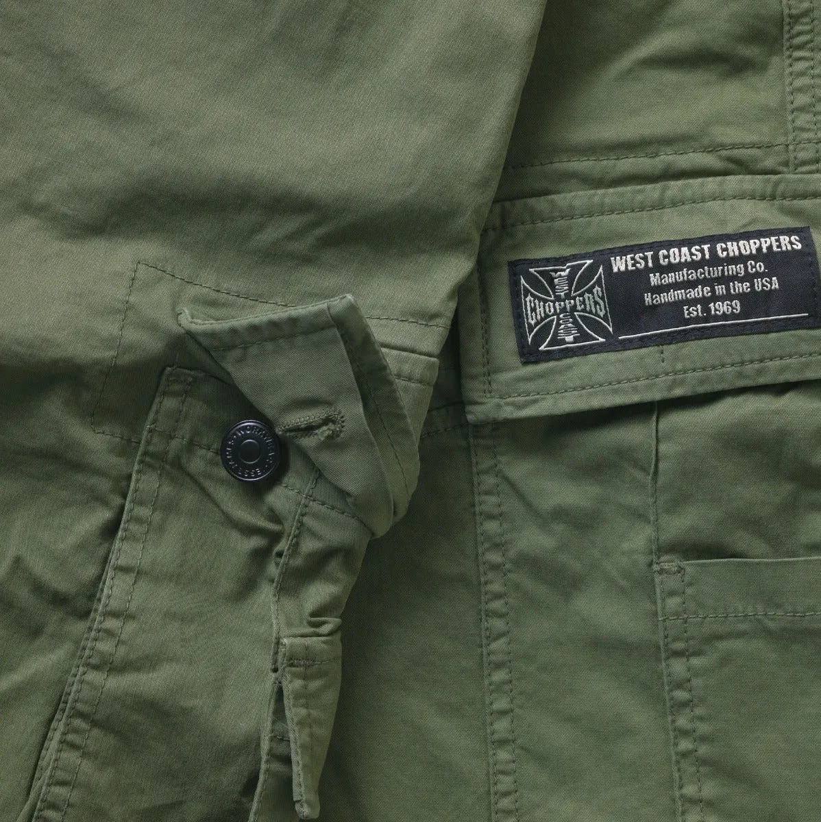 WCC CFL CARGO SHORTS - VINTAGE OLIVE GREEN