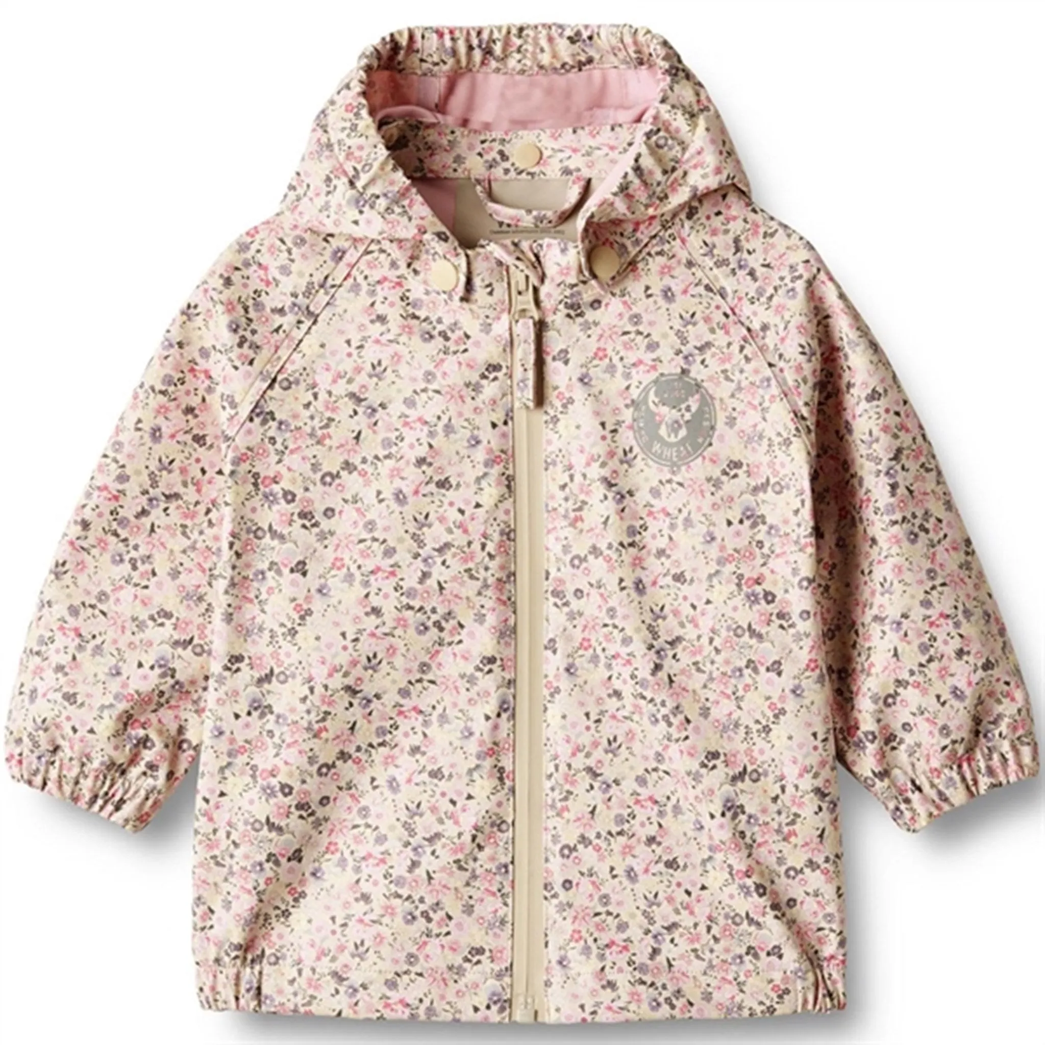 Wheat Rain Jacket Charlie Clam Multi Flowers