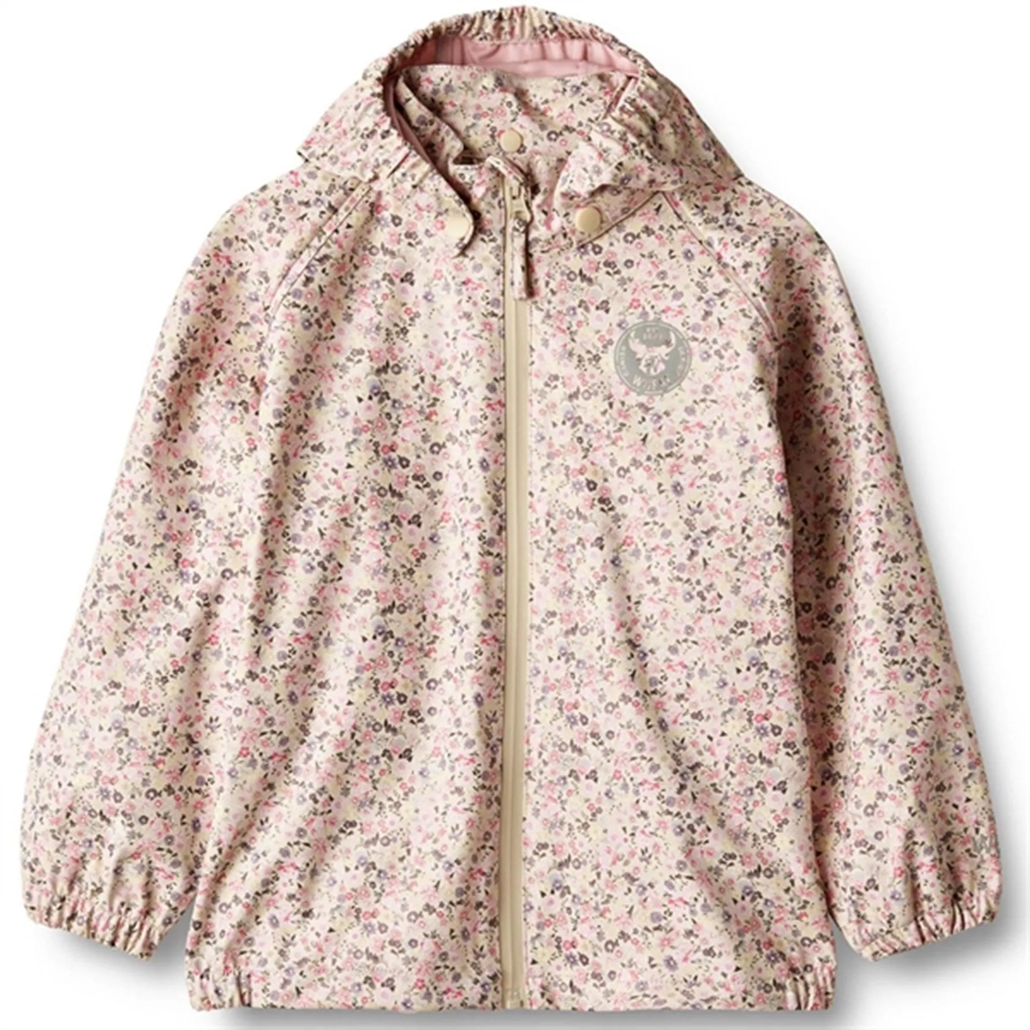 Wheat Rain Jacket Charlie Clam Multi Flowers