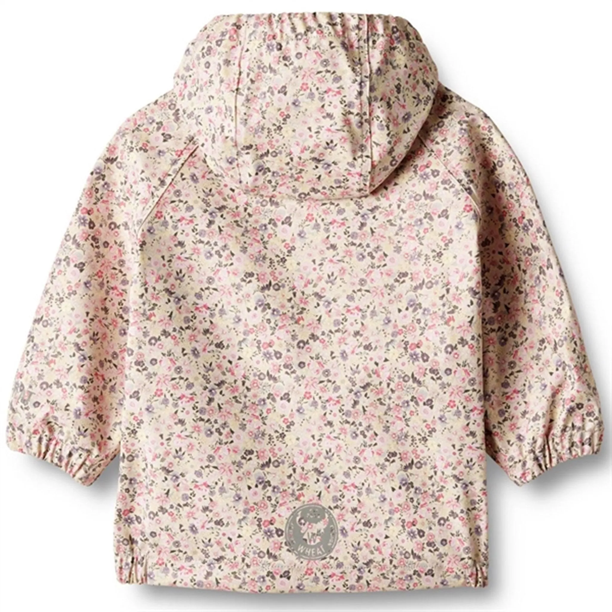 Wheat Rain Jacket Charlie Clam Multi Flowers