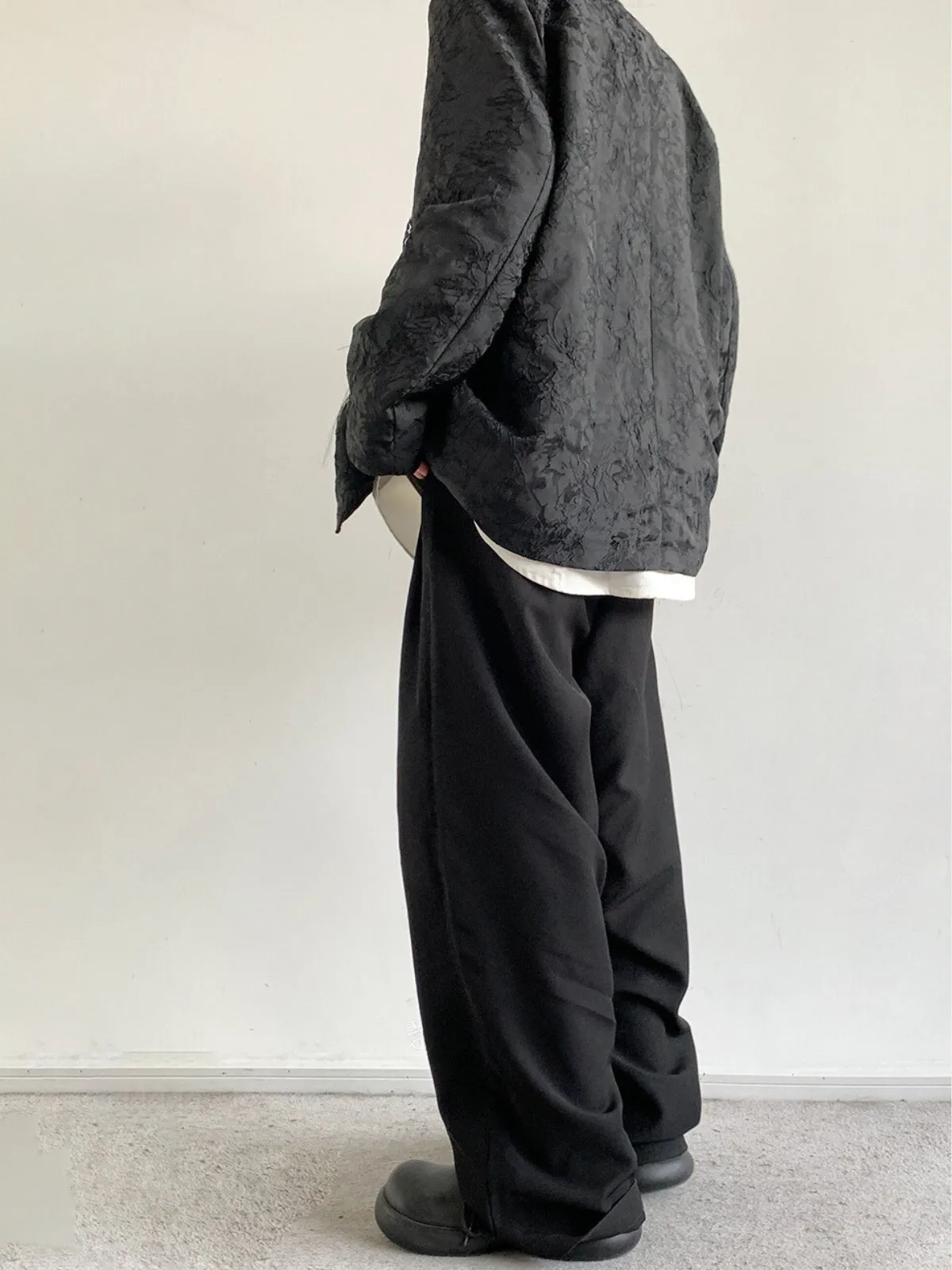 WLS Retro Straight Loose Trouser Pants