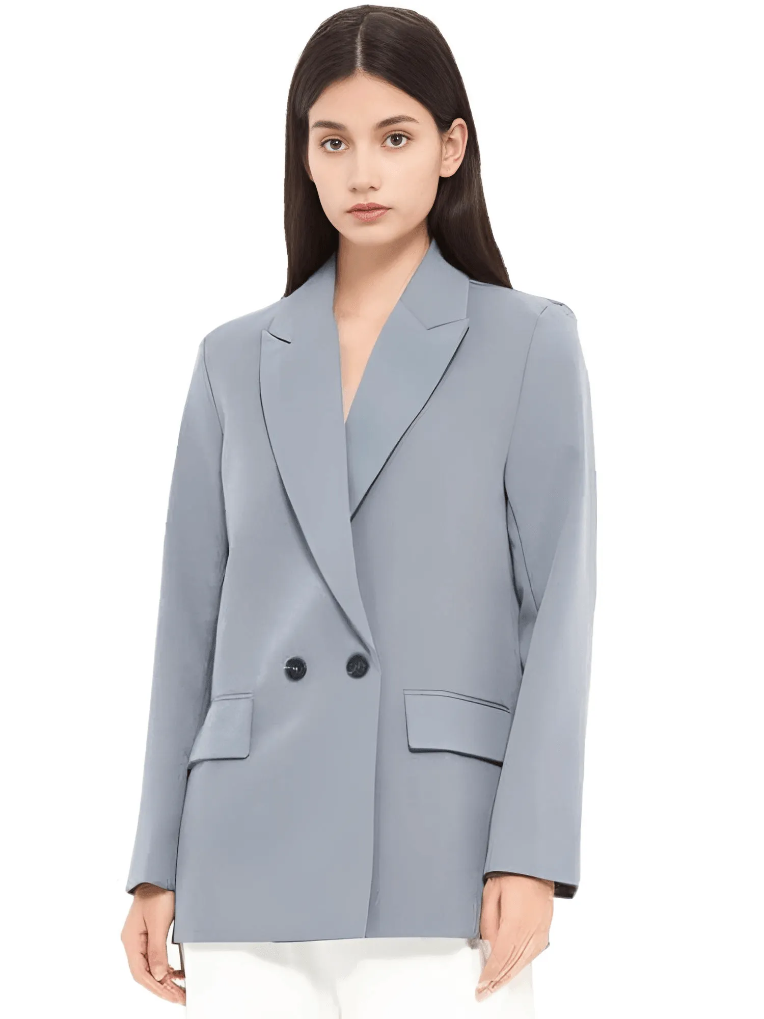 Women's Double Breasted Pocket Blazer