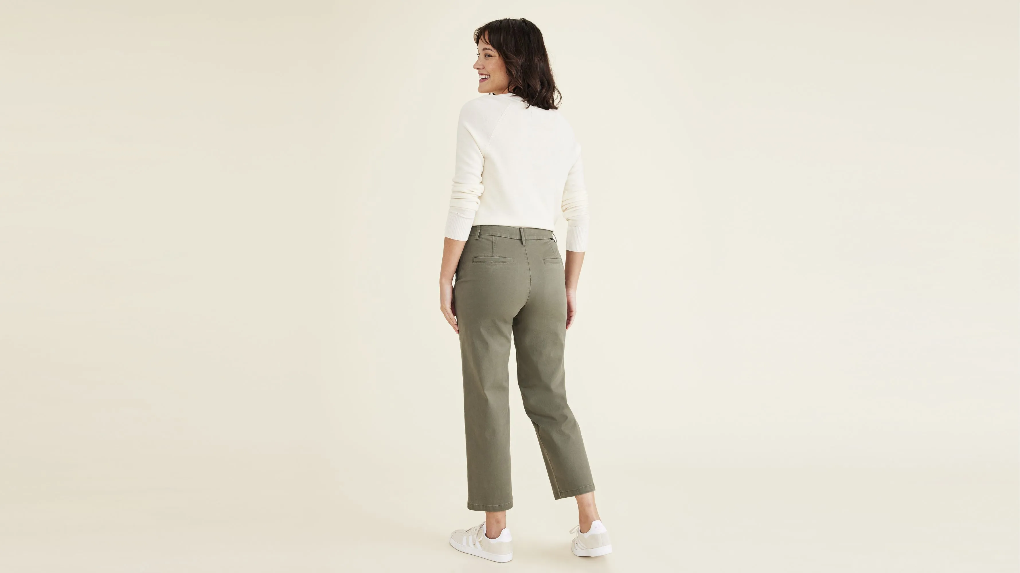 Women's High Straight Fit Weekend Chino Pants