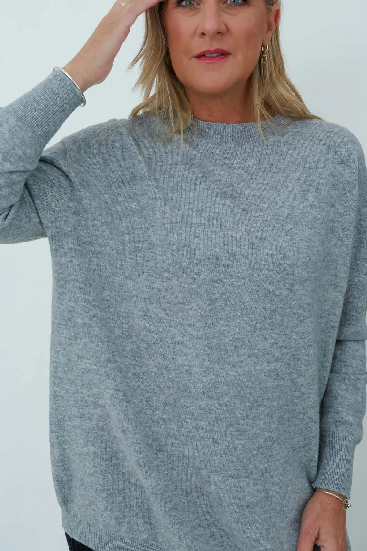 Women's Merino Alpaca Crew Jumper