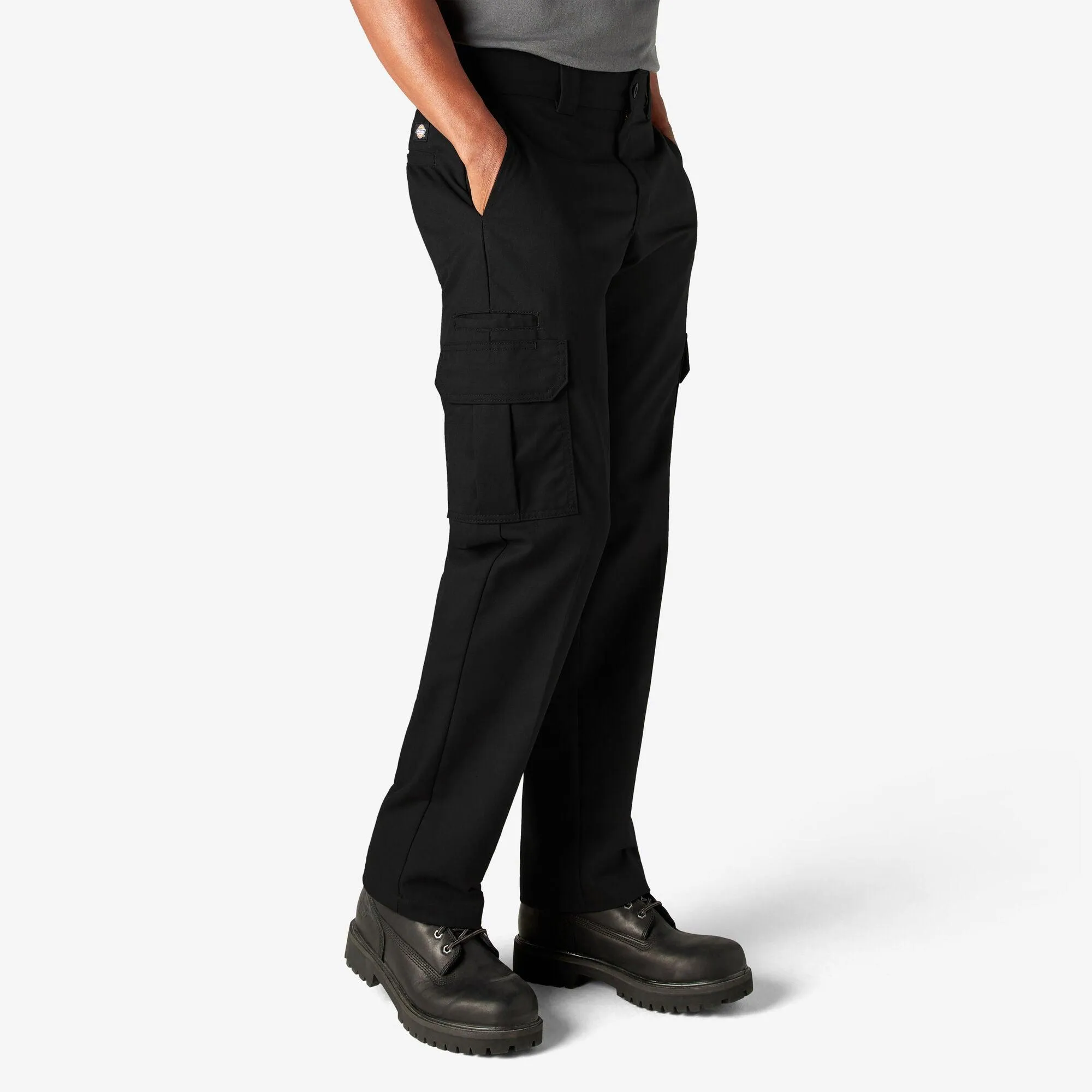 WP595 FLEX Regular Fit Cargo Pants - Black