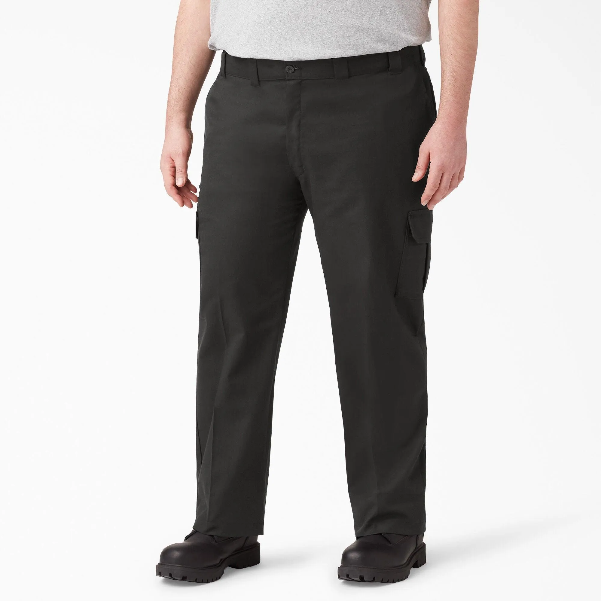 WP595 FLEX Regular Fit Cargo Pants - Black