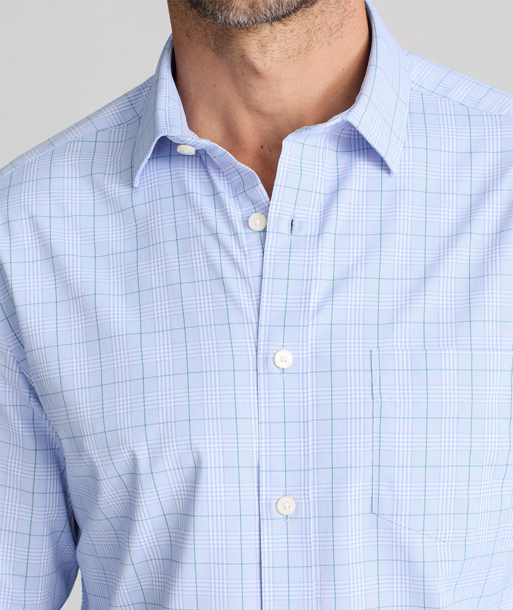 Wrinkle-Free Performance Shirt With Pocket - FINAL SALE