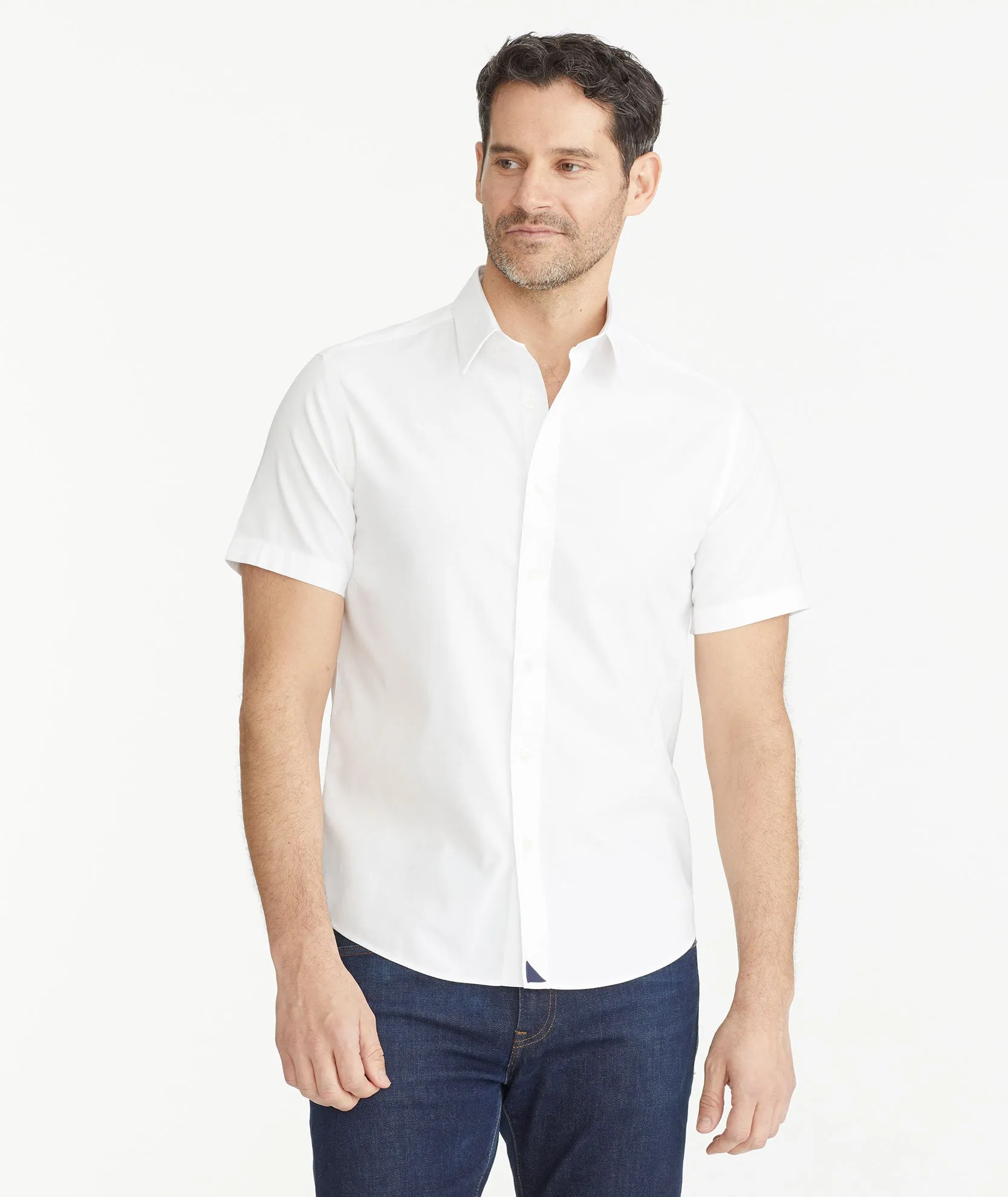 Wrinkle-Free Short-Sleeve Las Cases Shirt - FINAL SALE